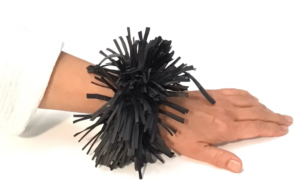 black sustainable bracelet
